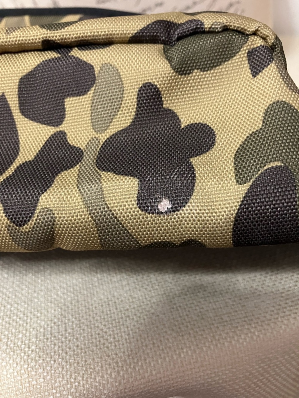 π 2/$25π Converse Logo Camouflage Large Belt Bag Olive - Picture 7 of 8